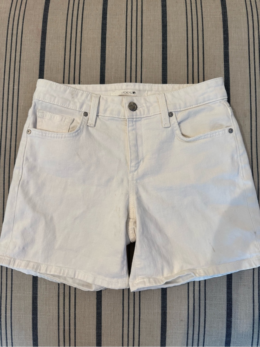 Joe's Jeans White Denim Shorts